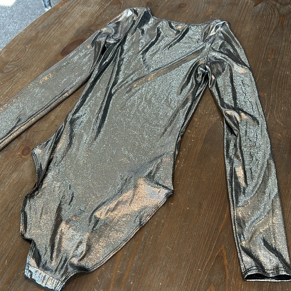 Monki Silver Bodysuit - Picture 8 of 8